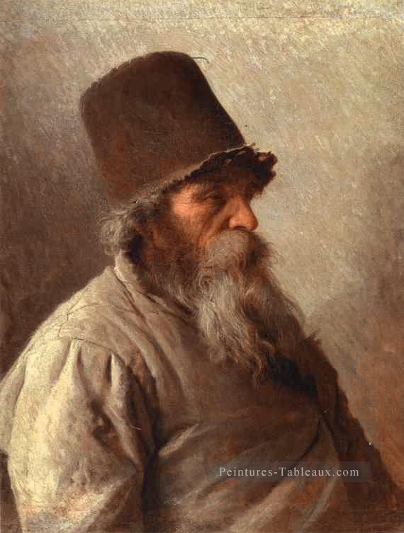 Village Elder démocratique Ivan Kramskoi Peintures à l'huile